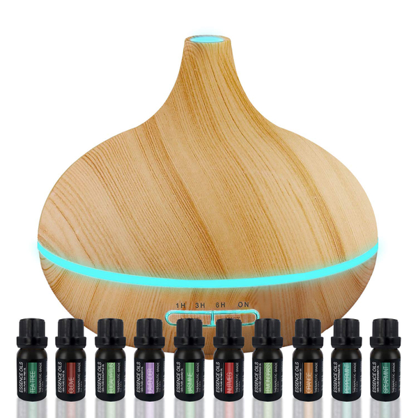 Aromatherapy Diffuser & Essential Oil Set