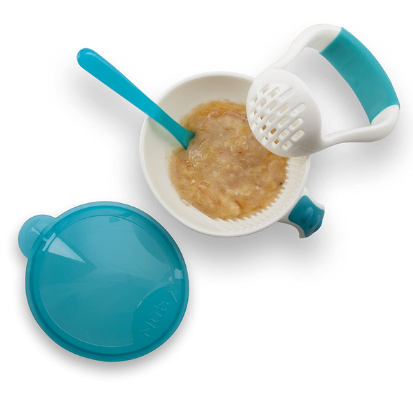 Nuby Garden Fresh Mash N' Feed Bowl