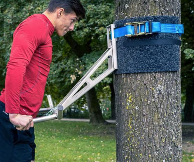 The Portable Pull Up & Dip Bar