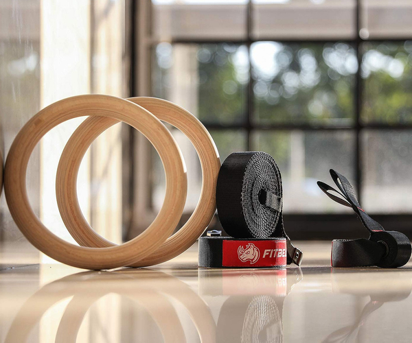 Wooden Olympic Gymnastic Rings