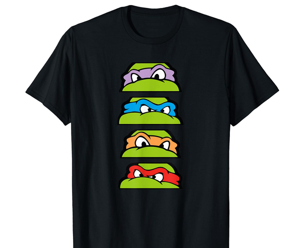 Donatello, Raphael, Michelangelo, and Leonardo Eyes Shirt