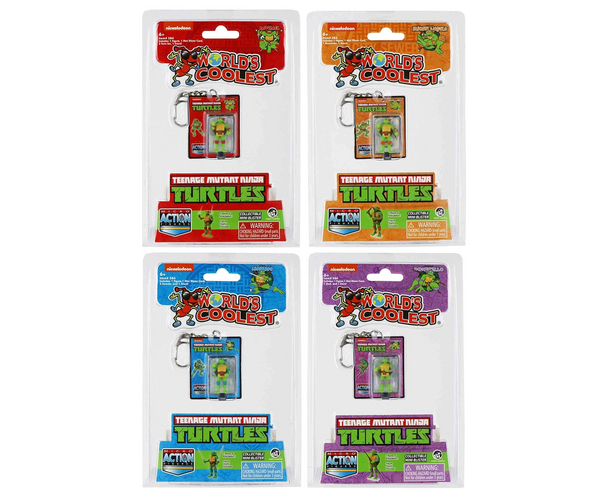 World's Smallest TMNT Action Figures