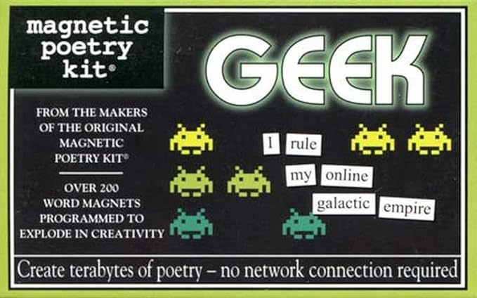 Geek Magnetic Poetry Kit