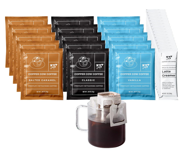 Single Serve Pourover Lattes
