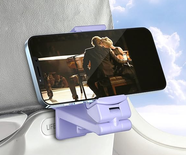 Airplane Tray Table Phone Holder