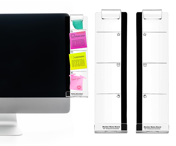 Monitor Clip On Memo Pad