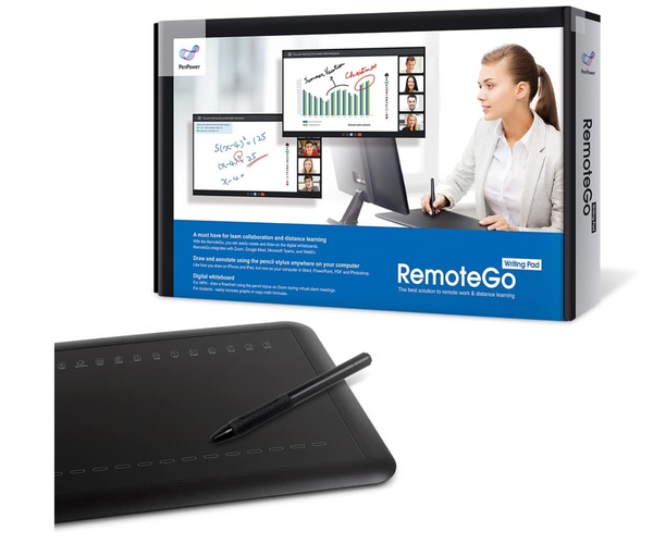 Remote Go Presentation Notepad
