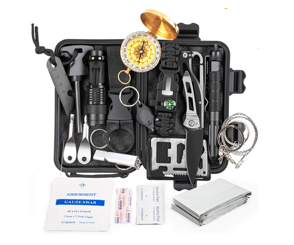 17-in-1 Tactical Survival Kit