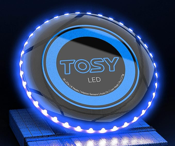 LED Light-Up Flying Disc
