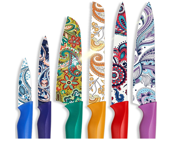 Paisley Pattern Knife