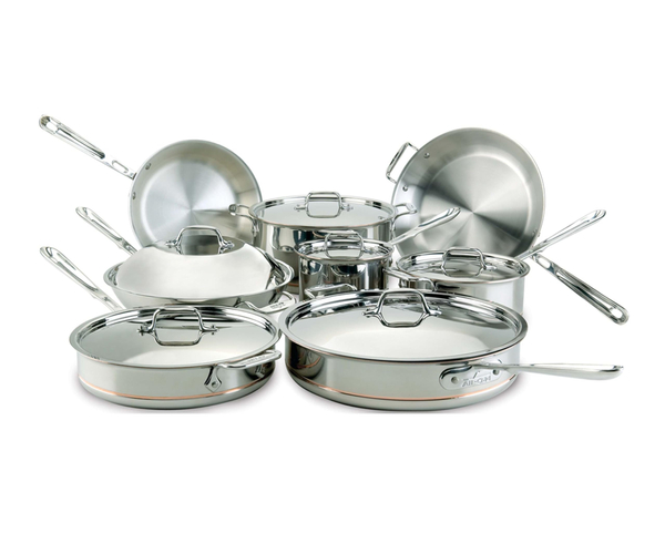 All-Clad Copper Core Pans Set