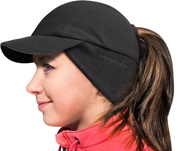 Ponytail Winter Running Ballcap