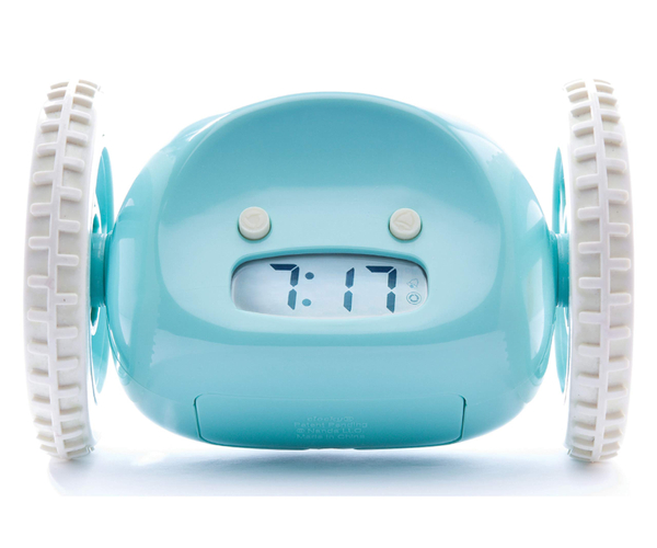 Clocky Alarm Clock on Wheels