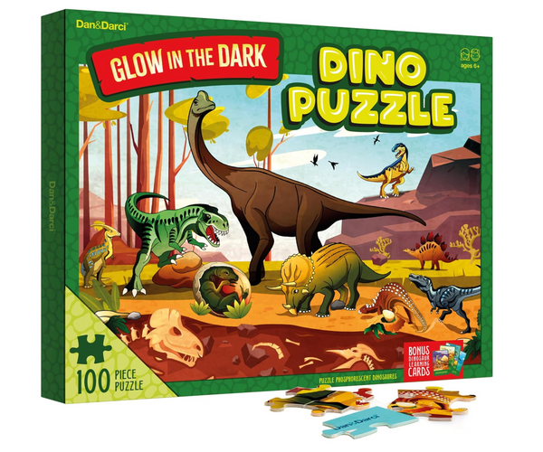 Glow in the Dark Dinosaur Puzzle