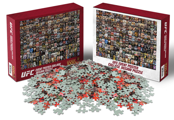 UFC Event Poster Collage Puzzle