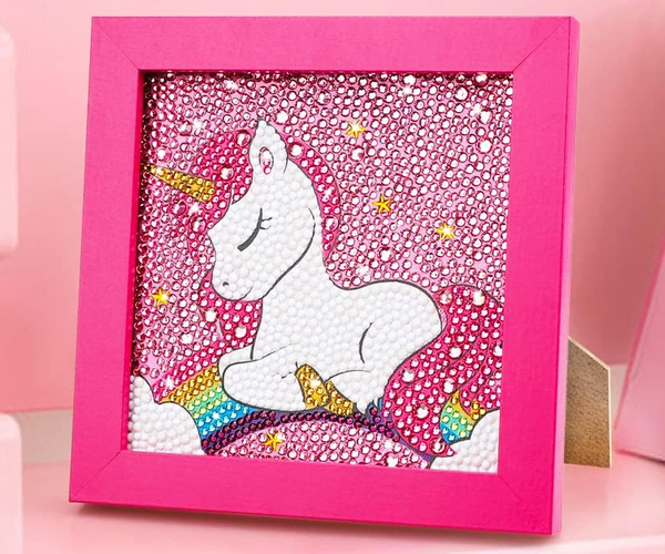 DIY Diamond Unicorn Frame
