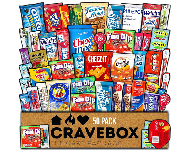 50 Pack of Delicious Snacks