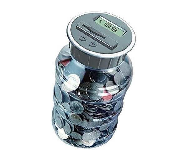 Digital Coin Counting Bank