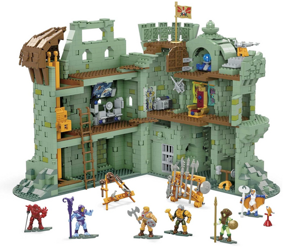 Masters of the Universe Greyskull Castle Building Set