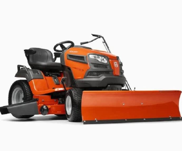 Riding Lawnmower Snow Plow Attachment