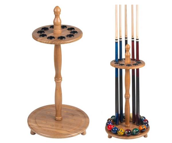 Circular Pool Cue Holder