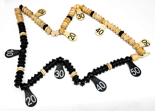Pool Table Wooden Beads Scoring System