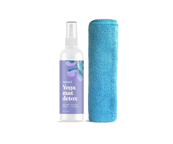 Organic Yoga Mat Cleaner & Towel