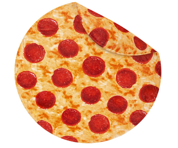Oversized Pizza Blanket