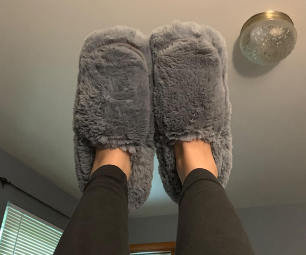 Plush Microwavable Slippers