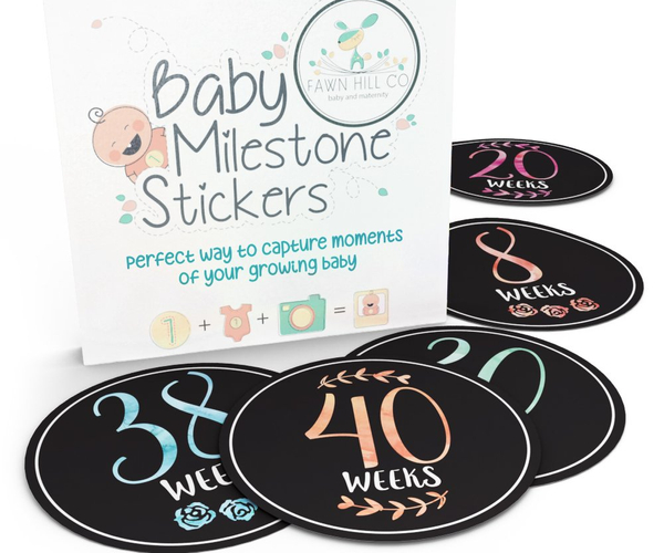 Baby Bump Milestone Stickers
