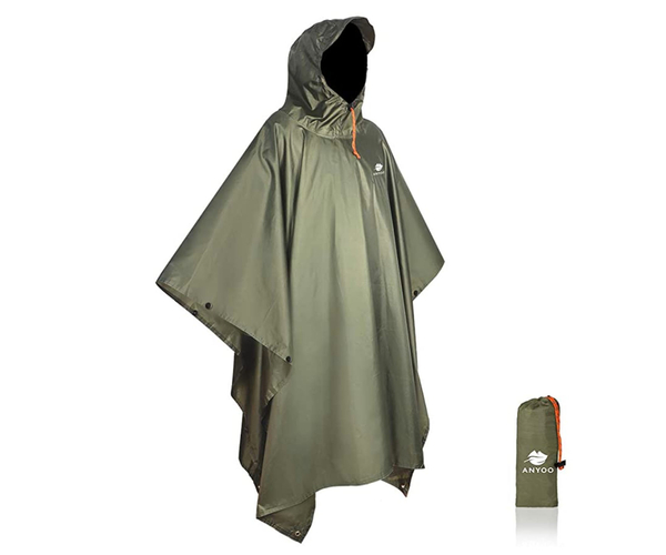 Reusable Heavy Duty Rain Poncho