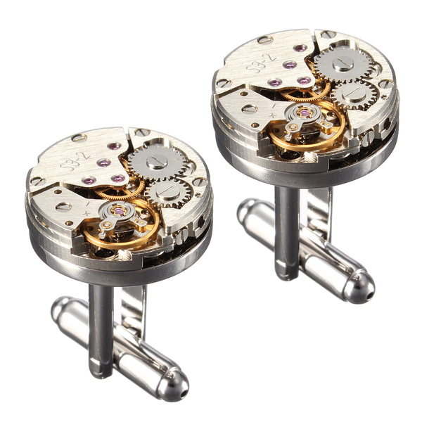 Mechanical Watch Cufflinks