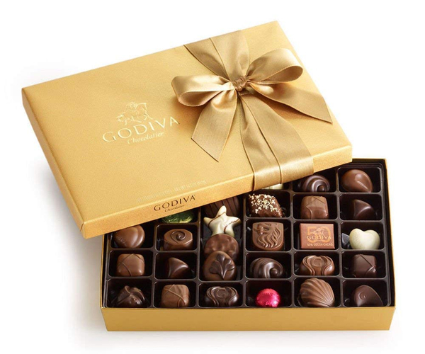 Deluxe Godiva Chocolate Ballotin