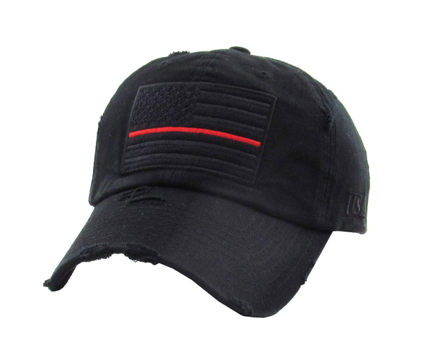 Thin Red Line Firefighter Cap