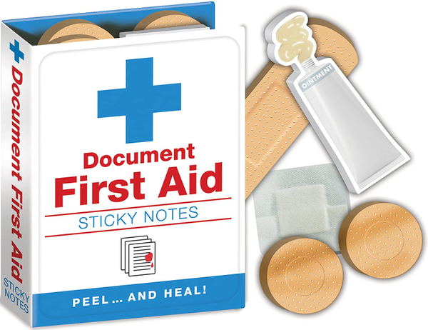 First Aid Sticky Notes