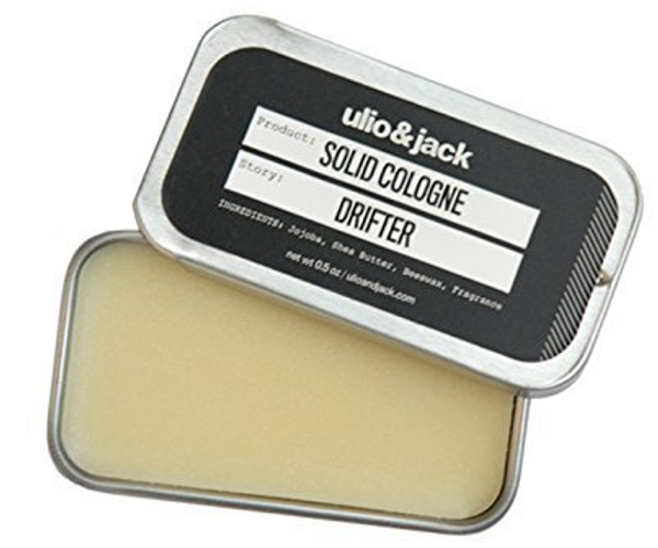 Travel Friendly Solid Cologne Tin