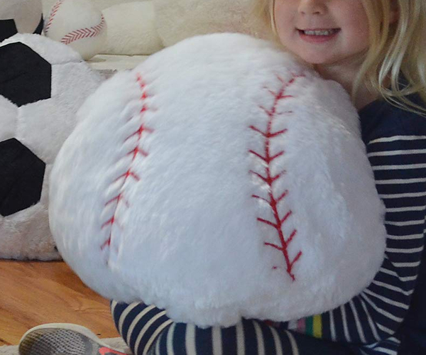 Giant Baseball Pillow