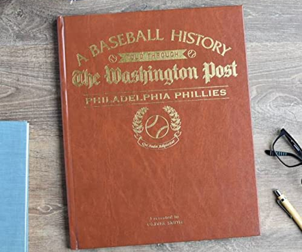 Personalized Major League Baseball History Book