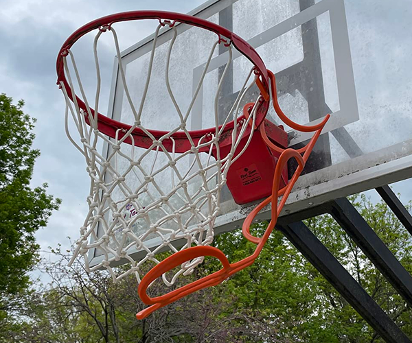 Basketball Return Hoop Attachment