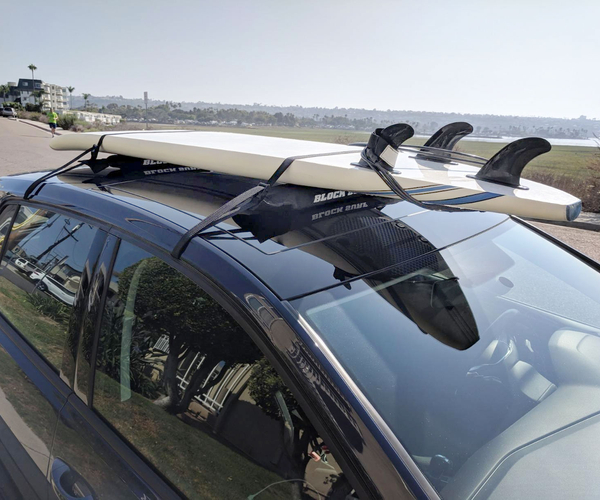 Block Surf Universal Fit Surfboard Roof Rack