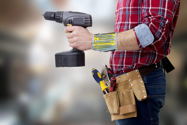 Magnelex Magnetic Wristband For Holding Tools
