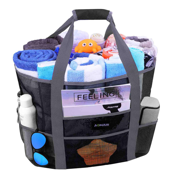 An All-Purpose Mesh Beach Tote Bag