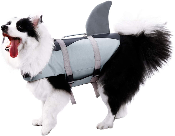 Shark Fin Dog Swim Vest
