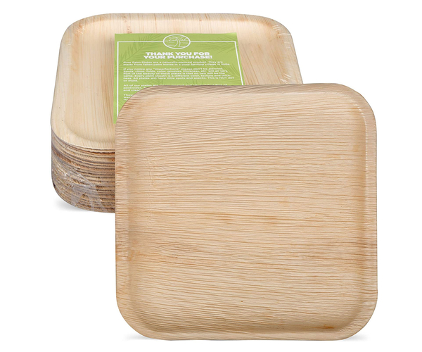 All-Natural Biodegradable Plates