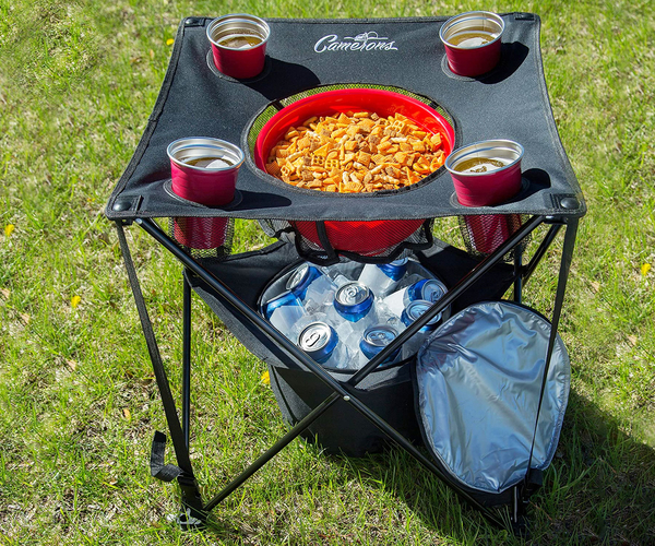 Collapsible Beach Table With Cooler