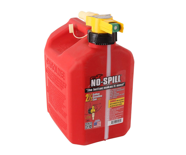 No-Spill Gas Cans