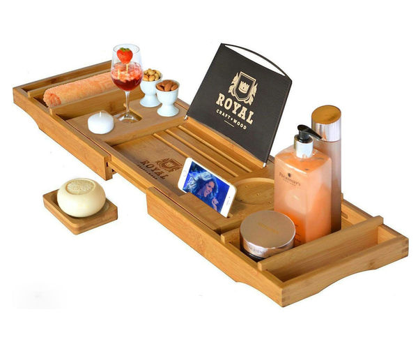 Luxury Bathtub Caddy Tray