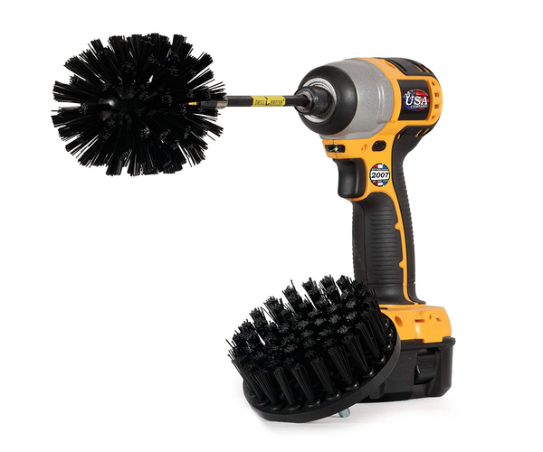 Drillbrush BBQ Grill Cleaning Drill Kit
