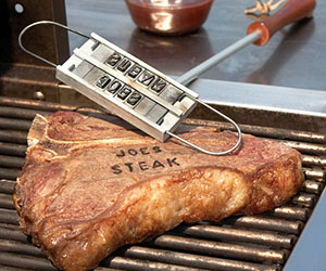 Personalized Branding Grilling Iron