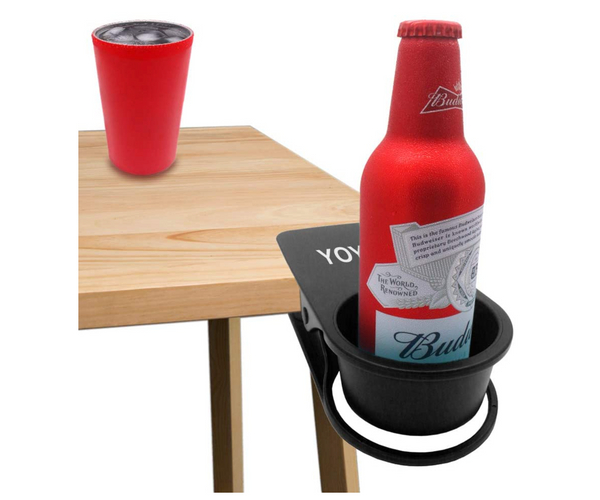 Beverage Clip for Desks